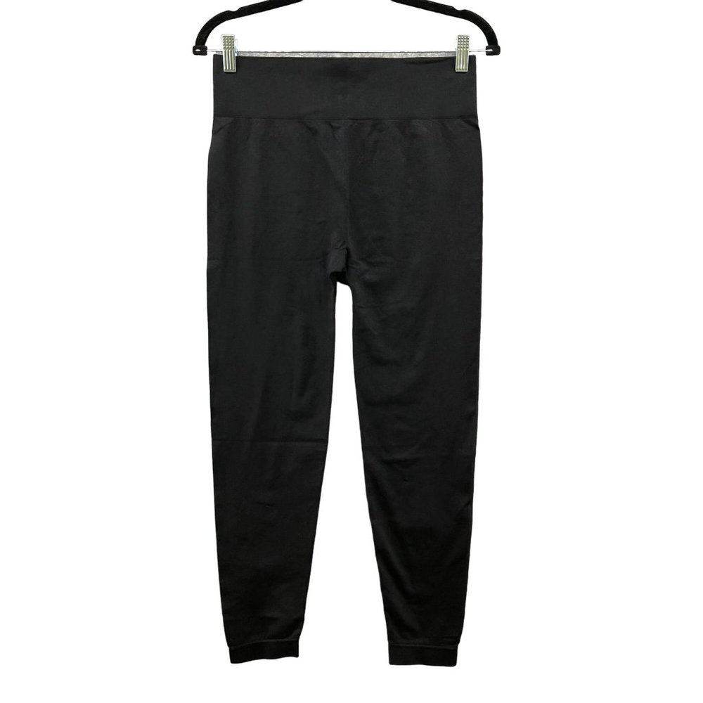 Walkpop Womens Black High Rise Seamless Leggings Size‎ XL Lounge Active